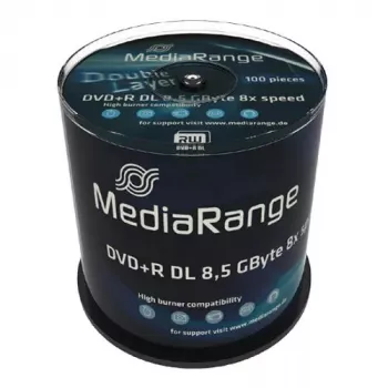 DVD+R DL MediaRange MR470 8,5 GB 100 vnt.