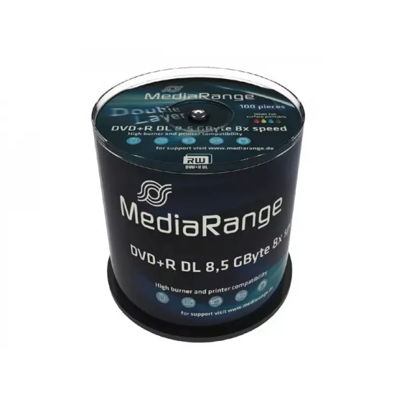 DVD+R DL MediaRange MR471 8.5 GB 100 vnt.