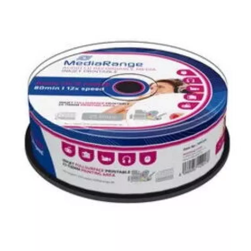 CD-R MediaRange MR224 700 MB 25 vnt.