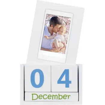 Mini Calendar Fujifilm Instax Cube 70100136029 — kompaktiškas momentinės nuotraukos spausdintuvo priedas