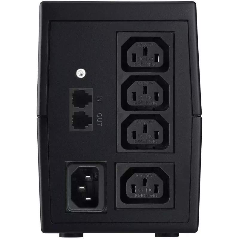 PowerWalker VI 850 SE/IEC nepertraukiamo maitinimo šaltinis UPS Line-Interactive 0,85 kVA 480 W 4 kintamosios srovės lizdai
