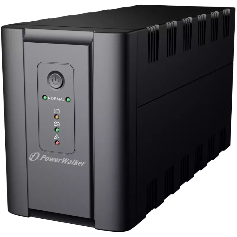 Nepertraukiamo maitinimo šaltinis PowerWalker VI 1200 Line-Interactive 1,2 kVA / 600 W, 6 kintamosios srovės lizdai, 7 Ah baterija, mini bokštas