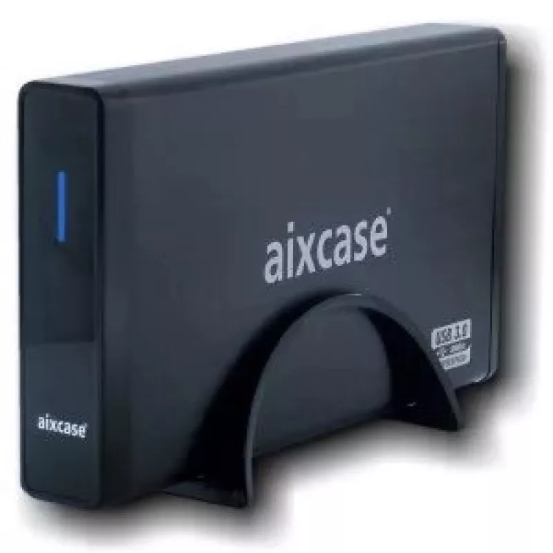 Išorinis saugojimo dėklas Aixcase AIX-BL35SU3 juodas 3,5 col.