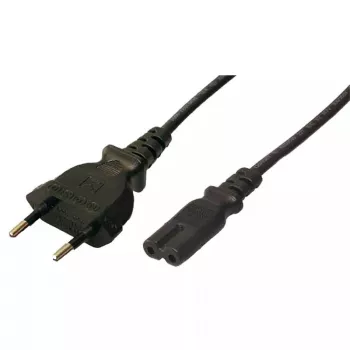 Maitinimo kabelis LOGILINK CP092 1.8 m — C tipo kištukas prie C8 jungties, 250V 2.5A, juodas