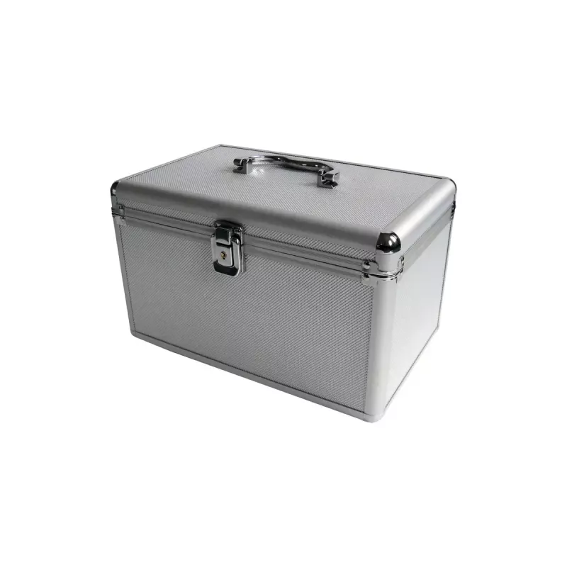Dėžutė MediaRange BOX79 120 diskams, sidabrinė