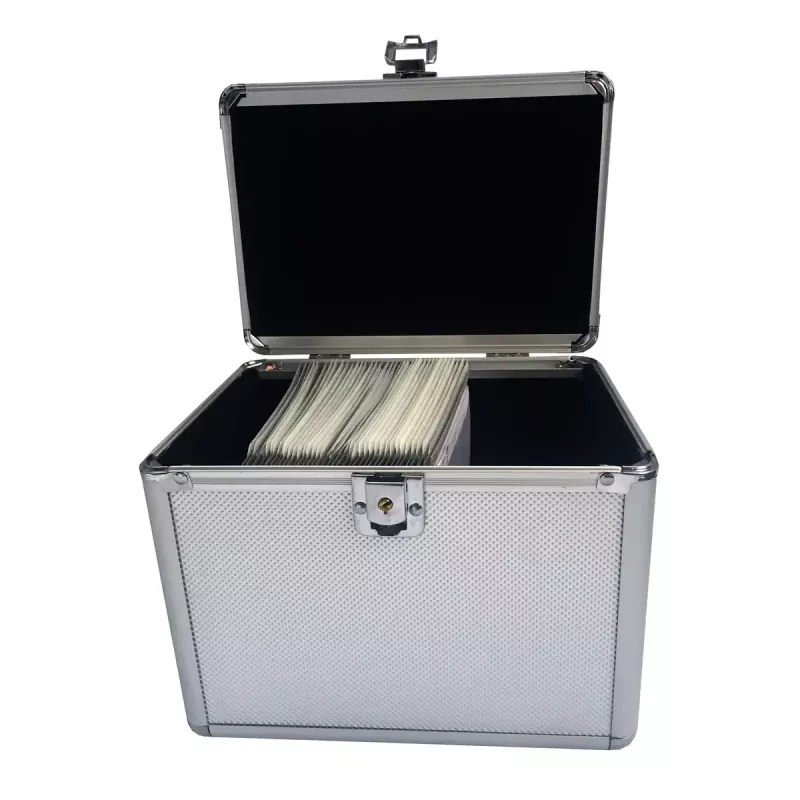 Dėžutė MediaRange BOX79 120 diskams, sidabrinė