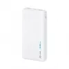 Išorinė baterija XLAYER 217286 — 20000 mAh LiPo, 2× USB-A, 1× USB-C, balta