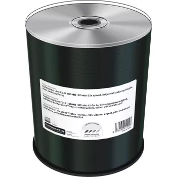Optiniai diskai CD-R MediaRange MRPL502 700 MB sidabriniai — 100 vnt. pakuotė