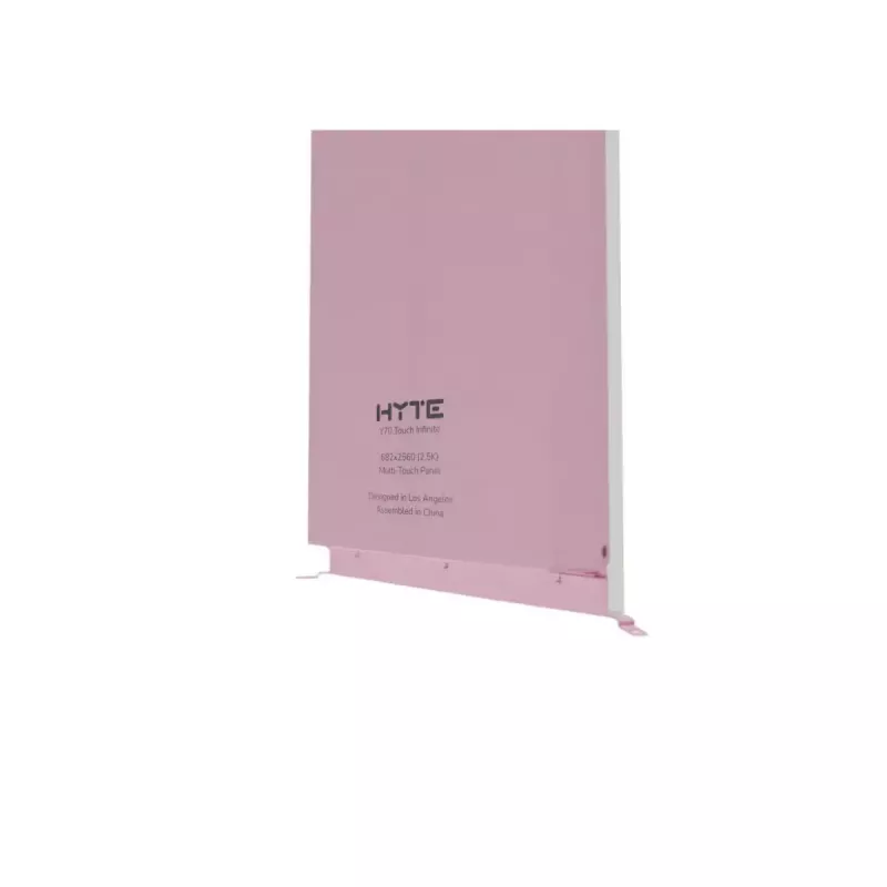 Jutiklinio ekrano monitorius HYTE Y70 Touch Display Upgrade Strawberry Milk — 14,5 colio rožinis jutiklinis ekranas