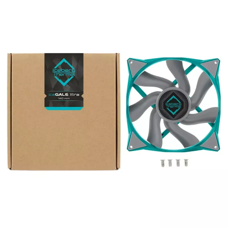 Iceberg Thermal IceGALE Xtra 14 cm Teal ventiliatorius