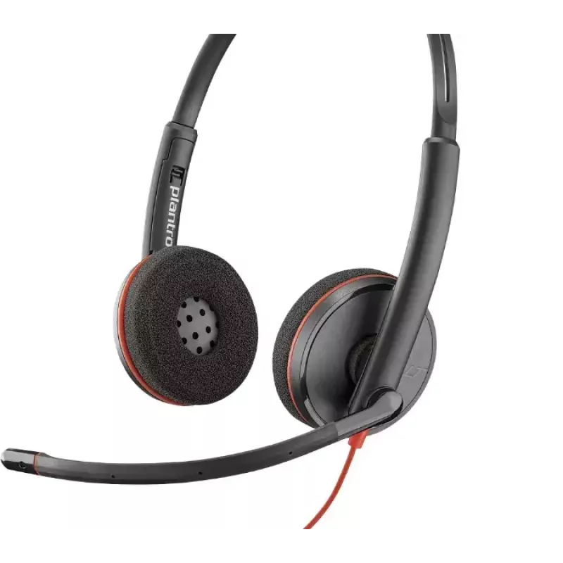 Ausinės POLY Juodawire C3215