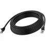 Vision TC 3MCAT6A/BL tinklo kabelis juodas 3 m Cat6a U/UTP