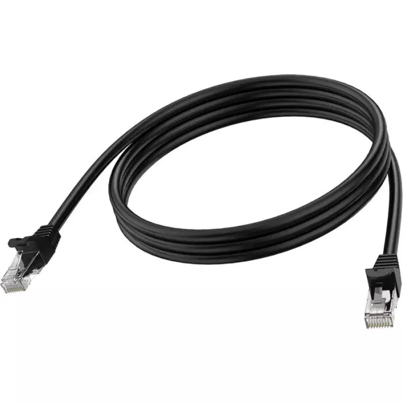 Tinklo kabelis Vision TC 2MCAT6A/BL 2m Cat6a U/UTP juodas