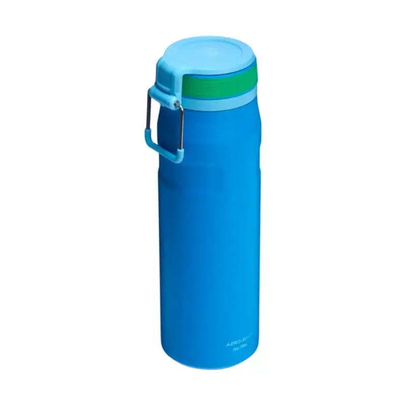Terminis butelis STANLEY IceFlow Bottle Twist Flip 0,7 l mėlynas — vakuuminis izoliuotas 700 ml