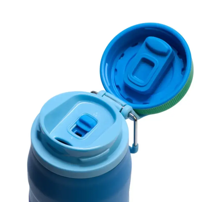 Terminis butelis STANLEY IceFlow Bottle Twist Flip 0,7 l mėlynas — vakuuminis izoliuotas 700 ml