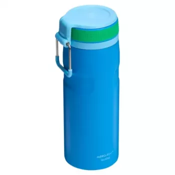 Termo butelis STANLEY IceFlow butelis Twist Flip 0,47L mėlynas – dvigubomis sienelėmis vakuumuotas 470 ml