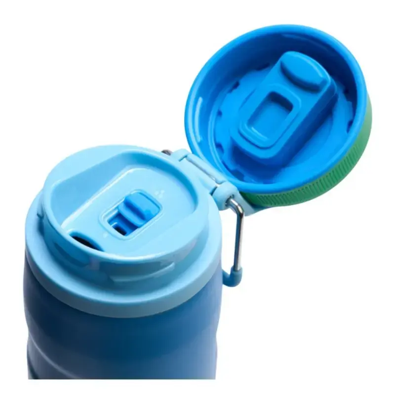 Termo butelis STANLEY IceFlow butelis Twist Flip 0,47L mėlynas – dvigubomis sienelėmis vakuumuotas 470 ml