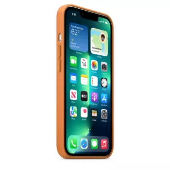 „Apple“ odinis „MagSafe“ dėklas „iPhone 13 Pro“ — aukso rudos spalvos, 6,1 colio