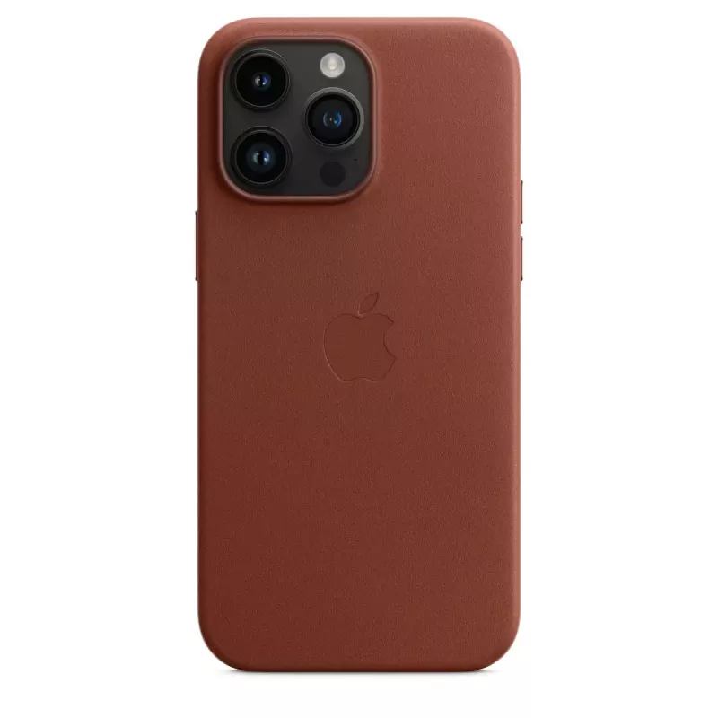 Odinis dėklas su MagSafe, skirtas iPhone 14 Pro Max, iš Apple — Rudas, 6,7 colio ekranui