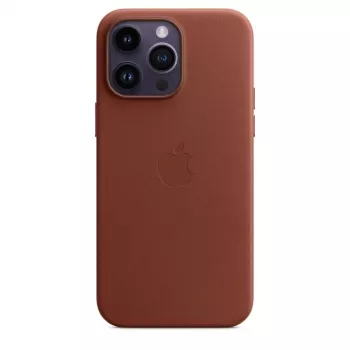 Odinis dėklas su MagSafe, skirtas iPhone 14 Pro Max, iš Apple — Rudas, 6,7 colio ekranui