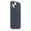 Silikoninis dėklas Apple iPhone 14 MagSafe Storm Blue