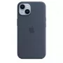 Silikoninis dėklas Apple iPhone 14 MagSafe Storm Blue