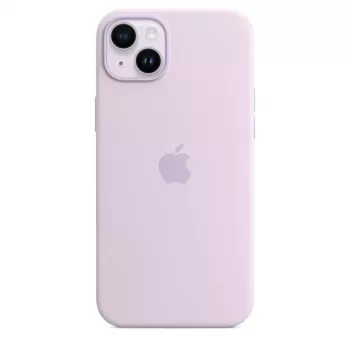 Silikono dėklas Apple iPhone 14 Plus MagSafe Alyvinis dangtelis
