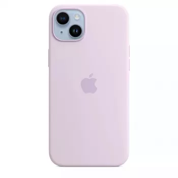 Silikono dėklas Apple iPhone 14 Plus MagSafe Alyvinis dangtelis