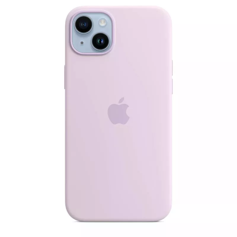 Silikono dėklas Apple iPhone 14 Plus MagSafe Alyvinis dangtelis