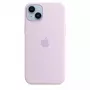 Silikono dėklas Apple iPhone 14 Plus MagSafe Alyvinis dangtelis