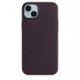 Silicone dėklas Apple iPhone 14 Plus Burgundy MagSafe Cover