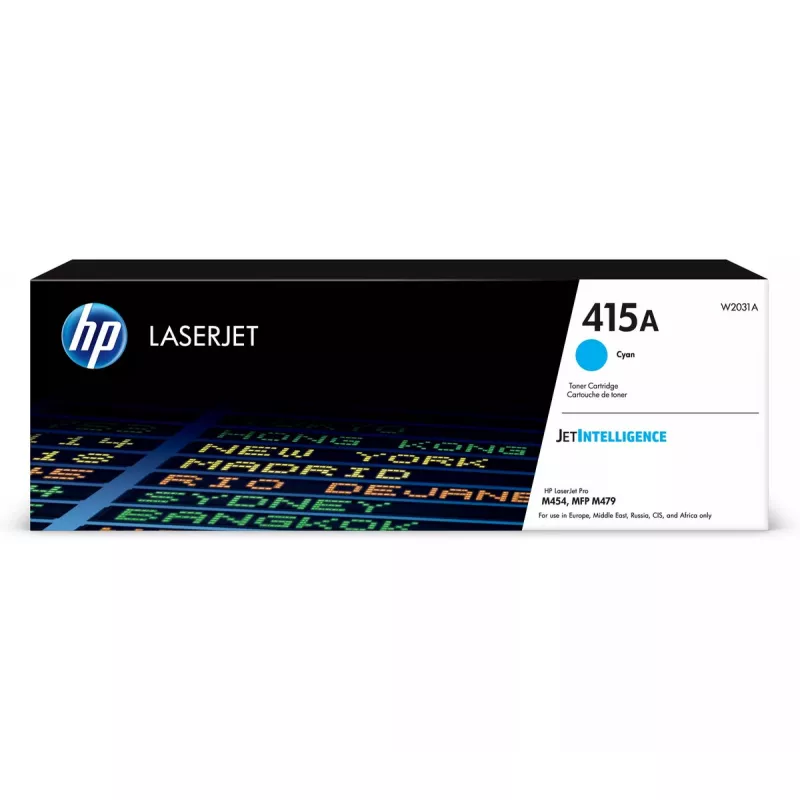 HP W2031A žydras (Žydra) dažų kasetė M479, M454, 2,1K puslapių