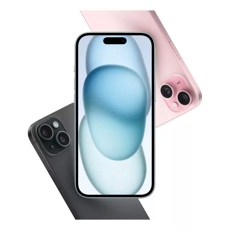 Išmanusis telefonas „Apple iPhone 15“ 6,1 colio 256 GB juodas