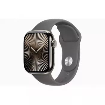 Išmanusis laikrodis Apple Watch S10 Cell 42mm Natural Sport Band Stone Pilka