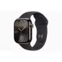 Išmanusis laikrodis Apple Watch S10 Cell 46mm pilkai pilkos spalvos sportinė juostelė juoda