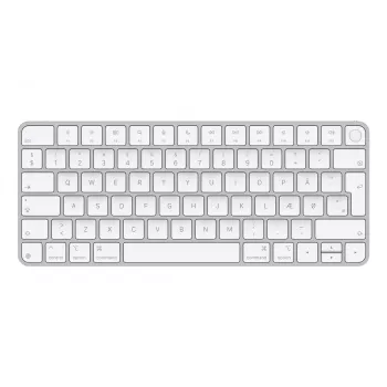 Klaviatūra Apple Magic MXCK3DK/A USB Bluetooth QWERTY danų kalba balta