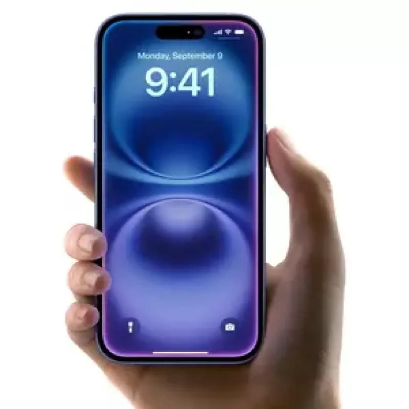 Išmanusis telefonas Apple iPhone 16 6,1 colio 128 GB juodos spalvos