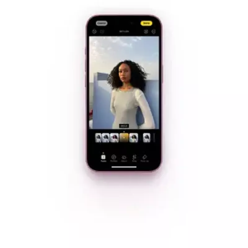 Išmanusis telefonas Apple iPhone 16 6,1 colio 128 GB juodos spalvos