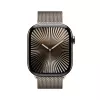 Išmanusis laikrodis Apple Watch Series 10 GPS + Cellular 46 mm Natural Titanium korpusas su Natural Milanese Loop - S/M