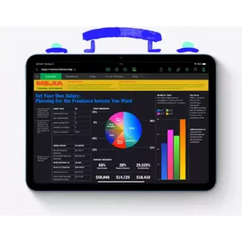 Planšetinis kompiuteris Apple iPad Air 11 colių Wi‑Fi 256GB — M3, 8GB RAM, 2360×1640 LED, Space Pilka