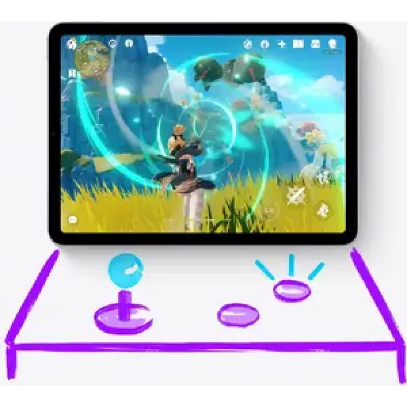 Planšetinis kompiuteris Apple iPad Air 11 colių Wi‑Fi 256GB — M3, 8GB RAM, 2360×1640 LED, Space Pilka