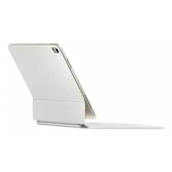 Apple Magic klaviatūra QWERTY danų kalba baltas su jutikliniu kilimėliu
