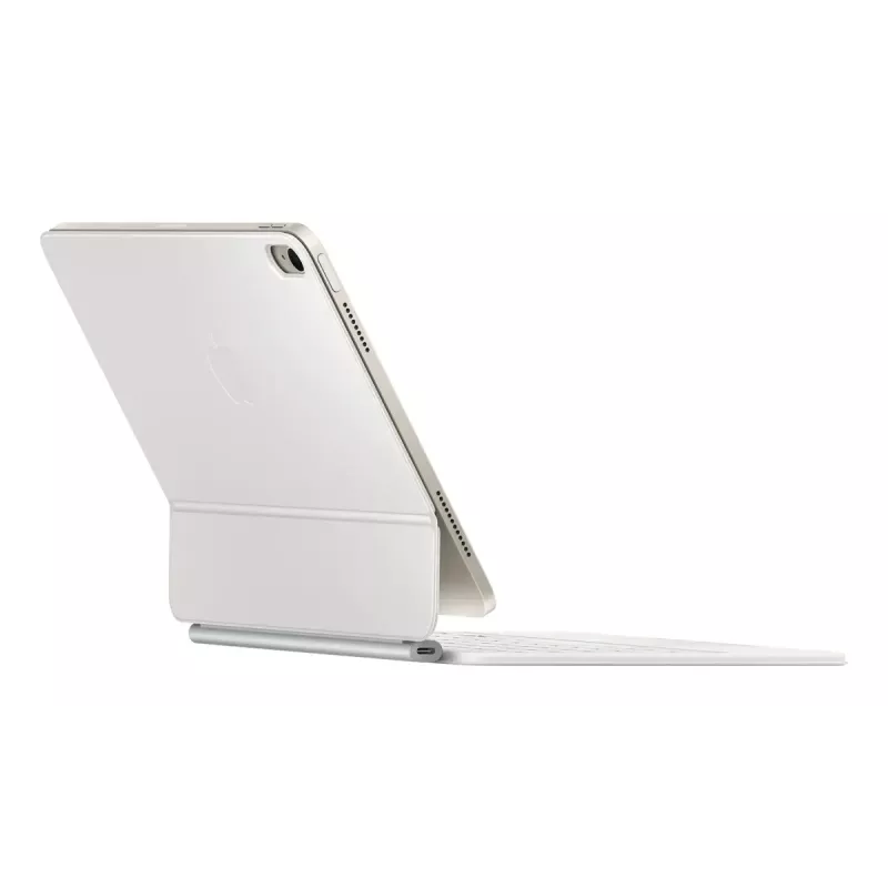 Apple Magic klaviatūra QWERTY danų kalba baltas su jutikliniu kilimėliu