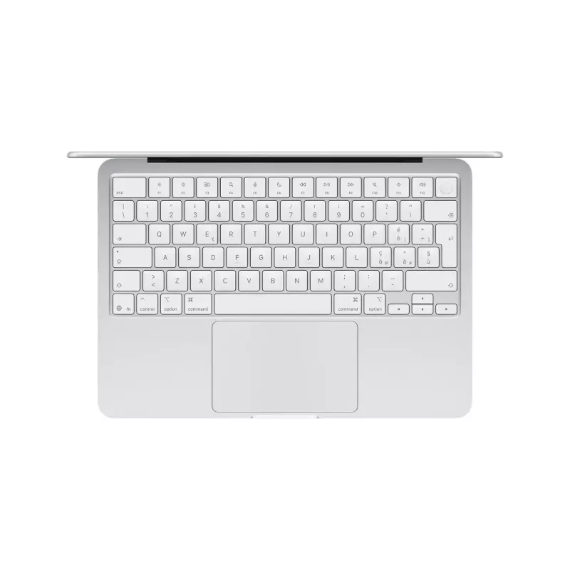 Nešiojamas kompiuteris Apple MacBook Neo 13 colių — A18 Pro 6 branduolių procesorius, 5 branduolių GPU, 8 GB RAM, 512 GB SSD, Touch ID, 2408×1506 ekranas, sidabrinis