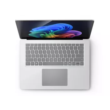 Nešiojamasis kompiuteris Microsoft Surface Laptop 7 for Business Copilot+ PC (Intel) — 15 colių 2496×1664, Intel Core Ultra 7 266V, 16GB, 256GB SSD, Intel Arc 140V, Windows 11 Pro, Platinum