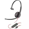 POLY Juodawire 3210 ausinės