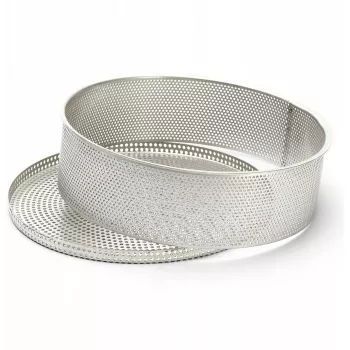 Perforuota apvali kepimo forma DB3213-20, Ø 20 cm, aukštis 6,5 cm