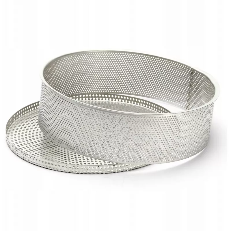 Perforuota apvali kepimo forma DB3213-20, Ø 20 cm, aukštis 6,5 cm