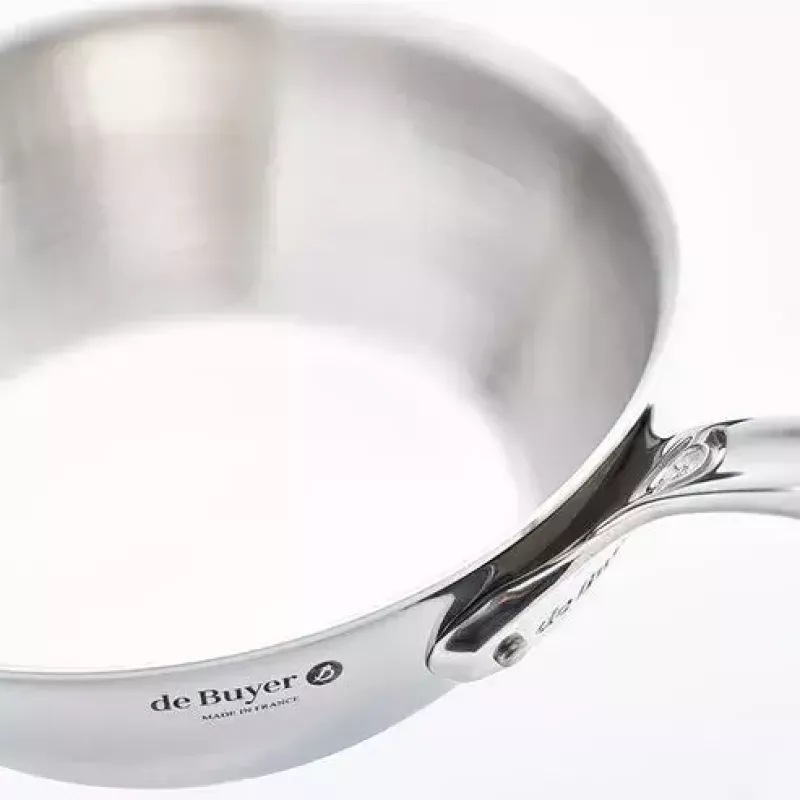 Keptuvė de Buyer 3736.24 apvali nerūdijančio plieno 24 cm