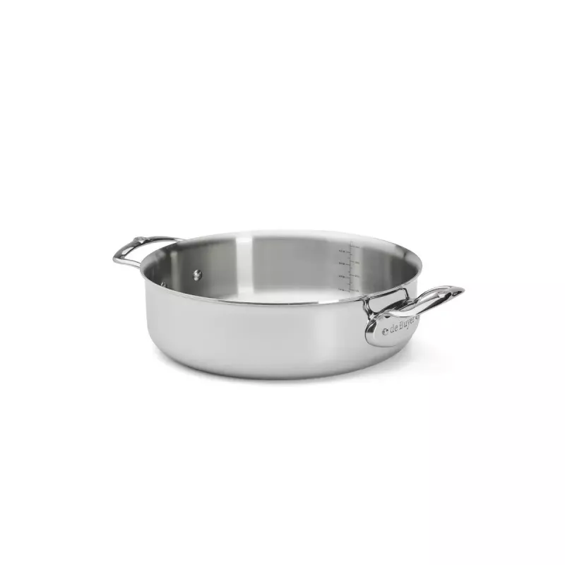 Sauté keptuvė de Buyer Affinity 28 cm apvali iš nerūdijančio plieno